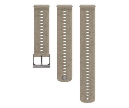Pasek i akcesoria do zegarków Suunto 22mm Athletic 6 Silicone Strap Gravel Gray S+M